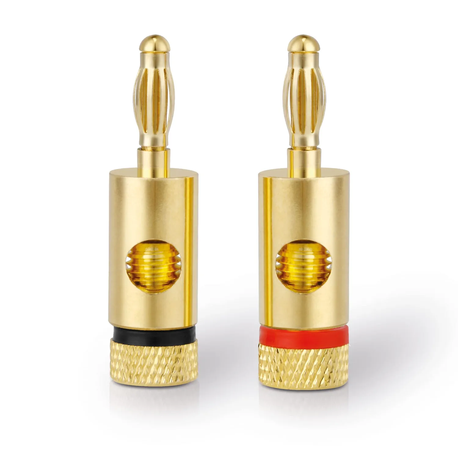 Sonero S-SC010-008 Bananenstecker 8er-Set vergoldet 6 mm²