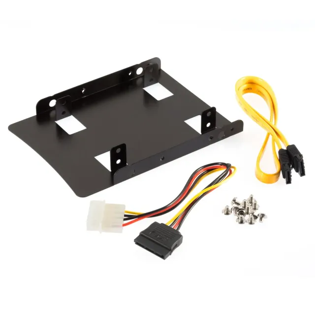 Poppstar SSD Einbaurahmen 2,5 Zoll Kit mit Kabel