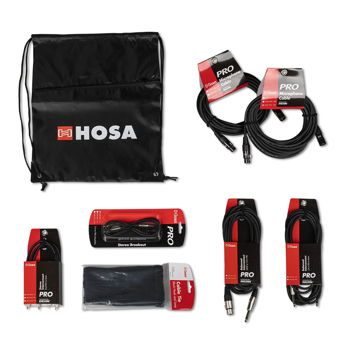 Hosa DJP-309 DJ-Kabelset Club und Mobil