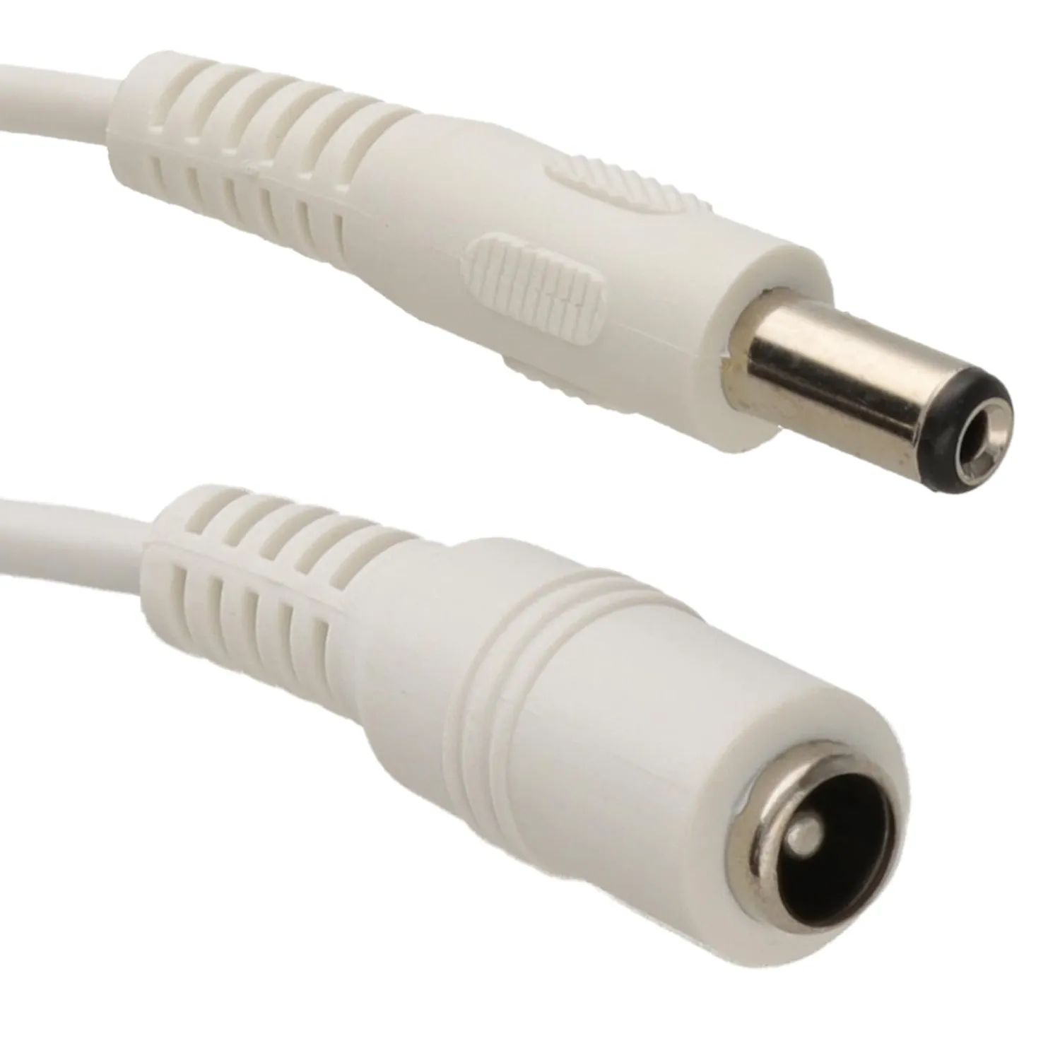 Kenable 5,5x2,1mm DC Verlängerungskabel 5m Weiß
