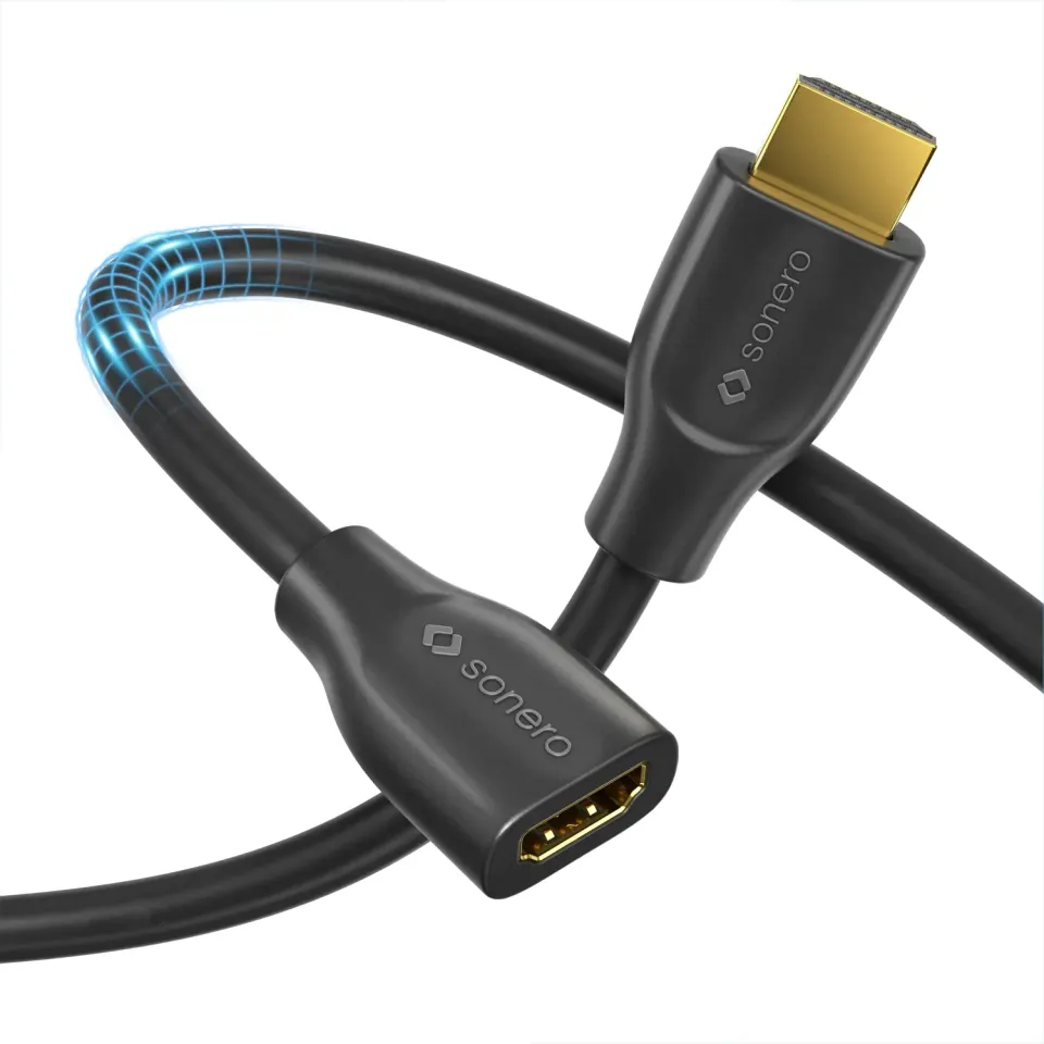 Sonero X-PHC040-005 HDMI-Verlängerung 0,5m 4K 60Hz