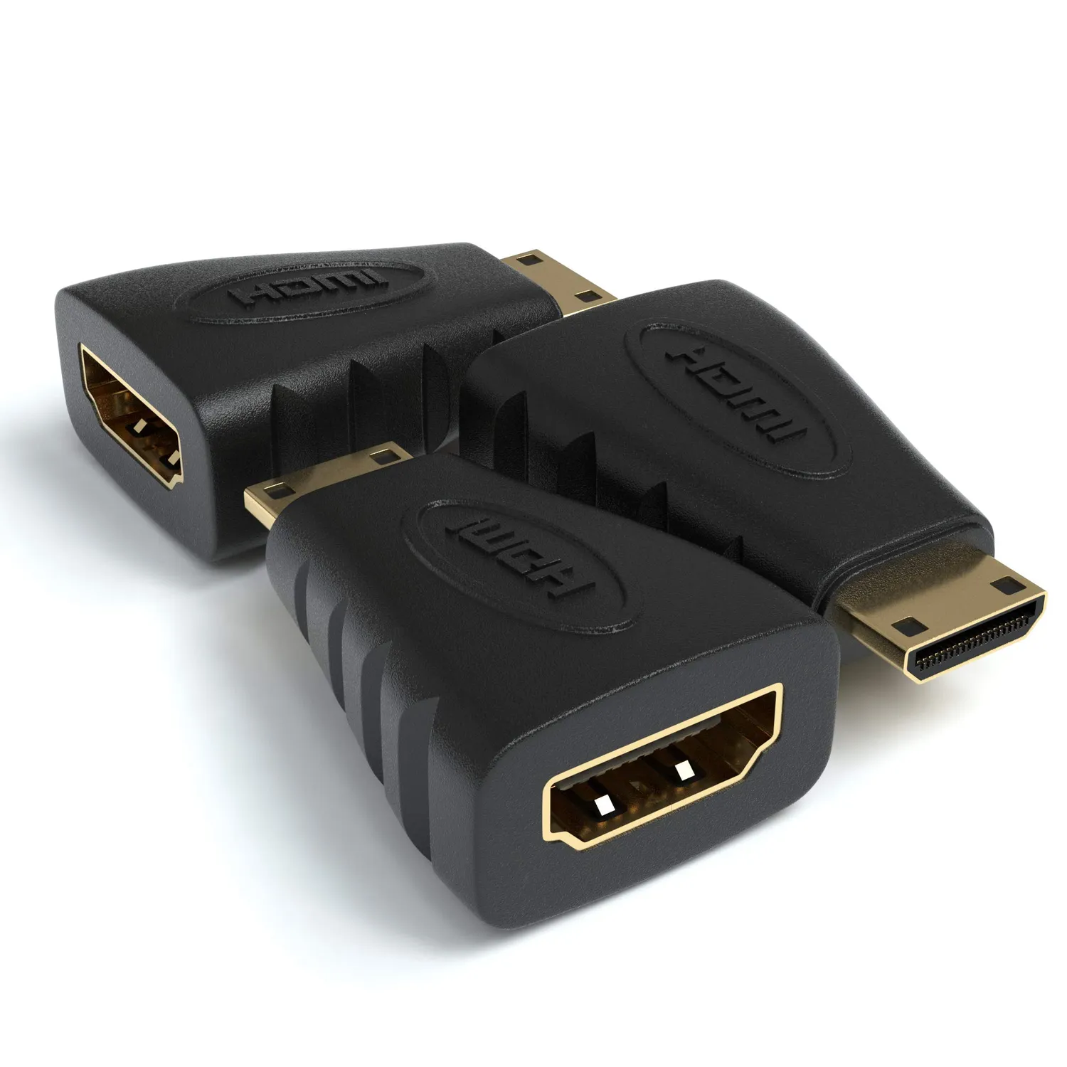 JAMEGA Mini HDMI auf HDMI Adapter 1er Pack 4K