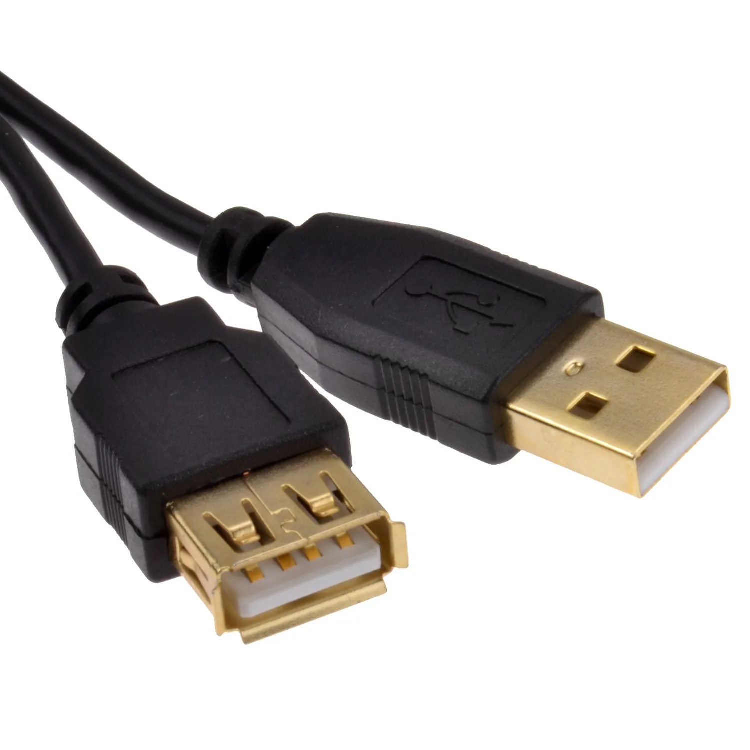 Kenable USB 2.0 Verlängerungskabel A 0,5 m schwarz