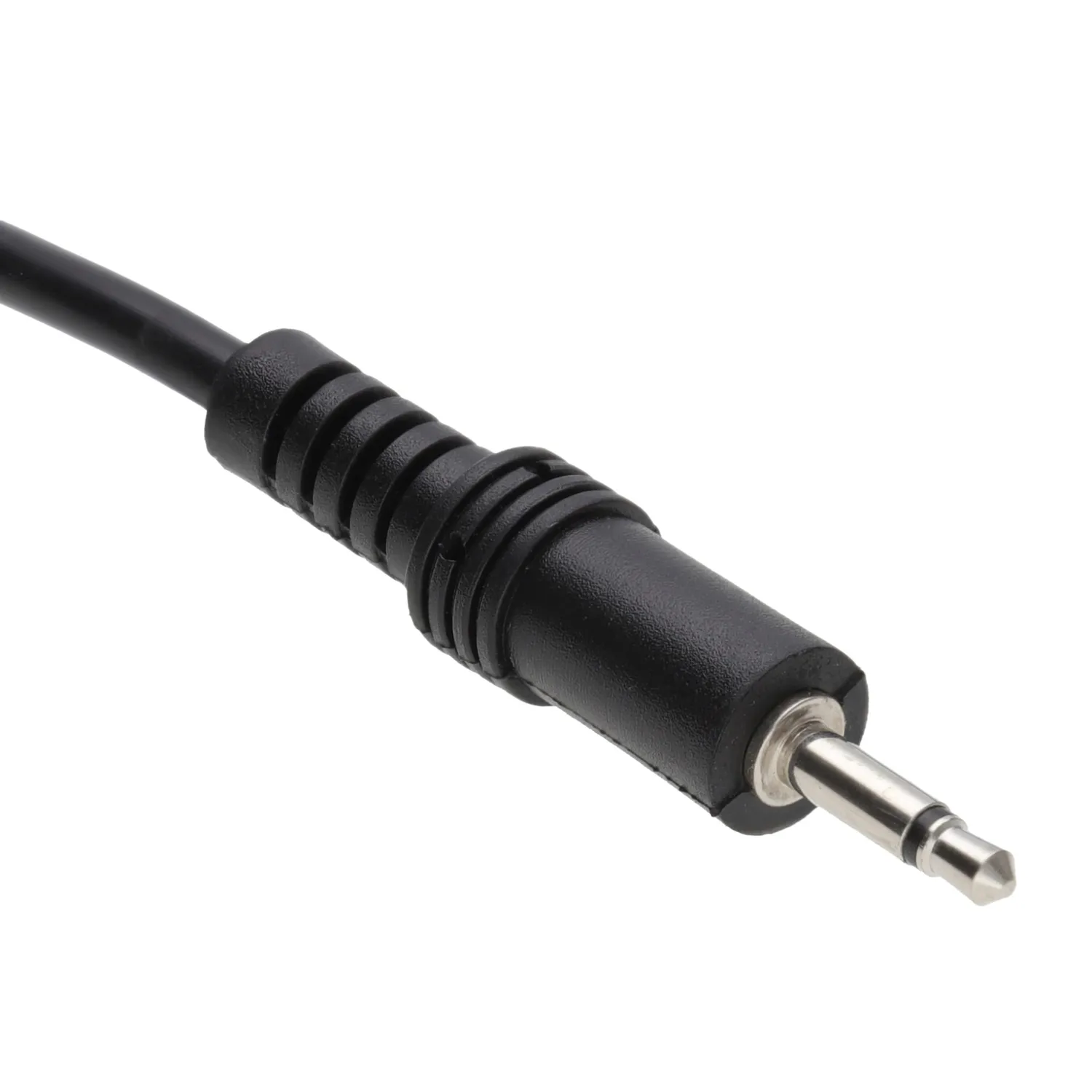 Kenable 3,5mm Klinke auf XLR Kabel 2m schwarz mono