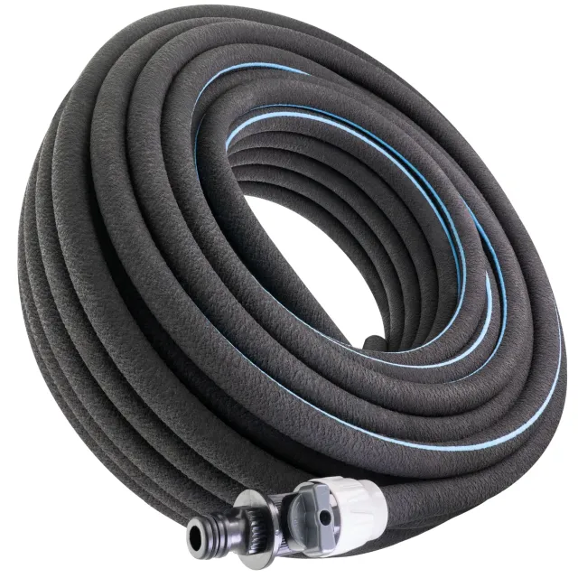 Poppstar Perlschlauch 7,5m Tropfschlauch 1/2 Zoll schwarz