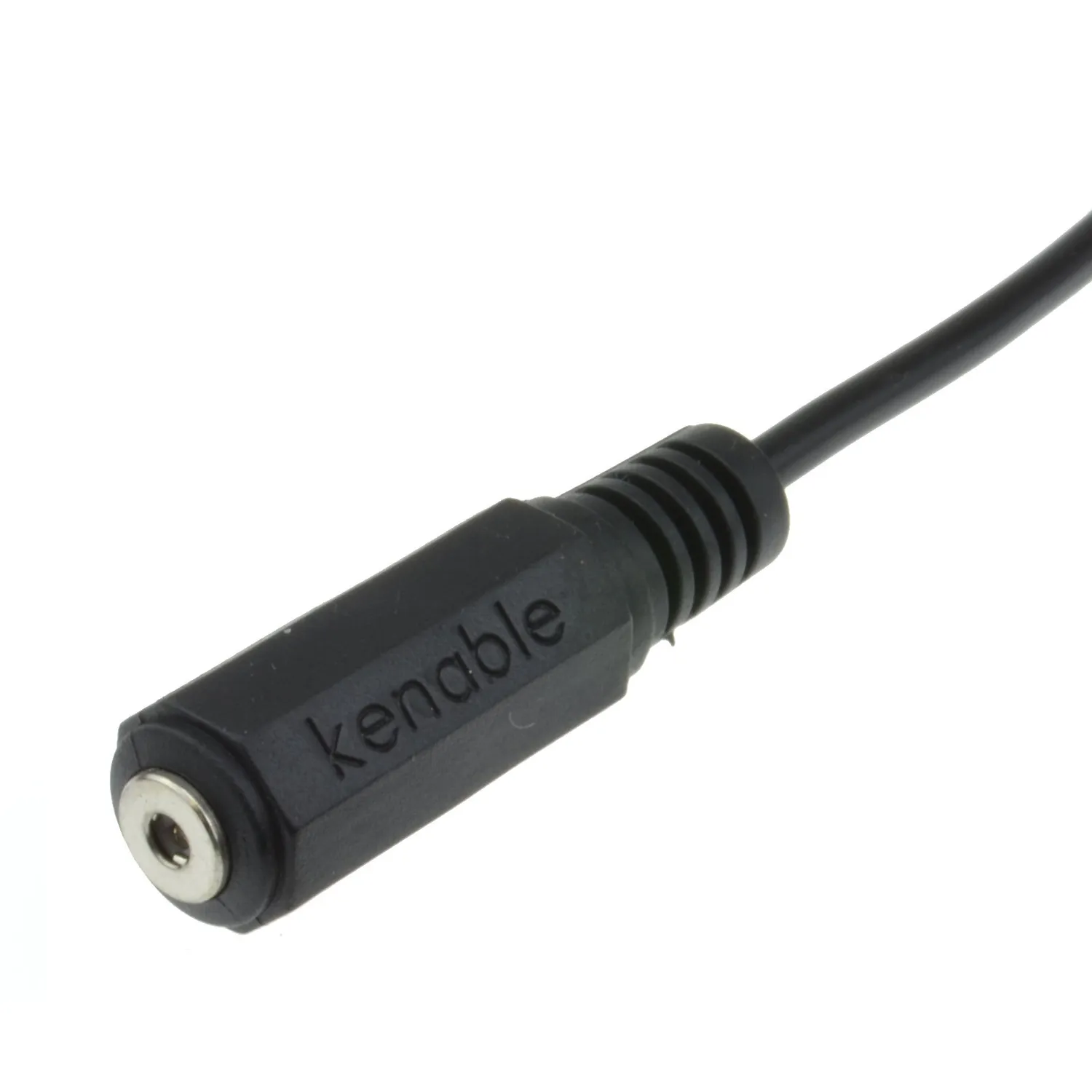 Kenable 2,5mm Verlängerungskabel 3m 4-polig schwarz