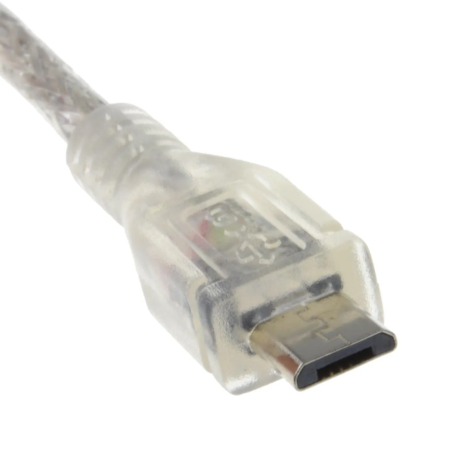 Kenable USB 2.0 Micro-B Kabel 2 m transparent