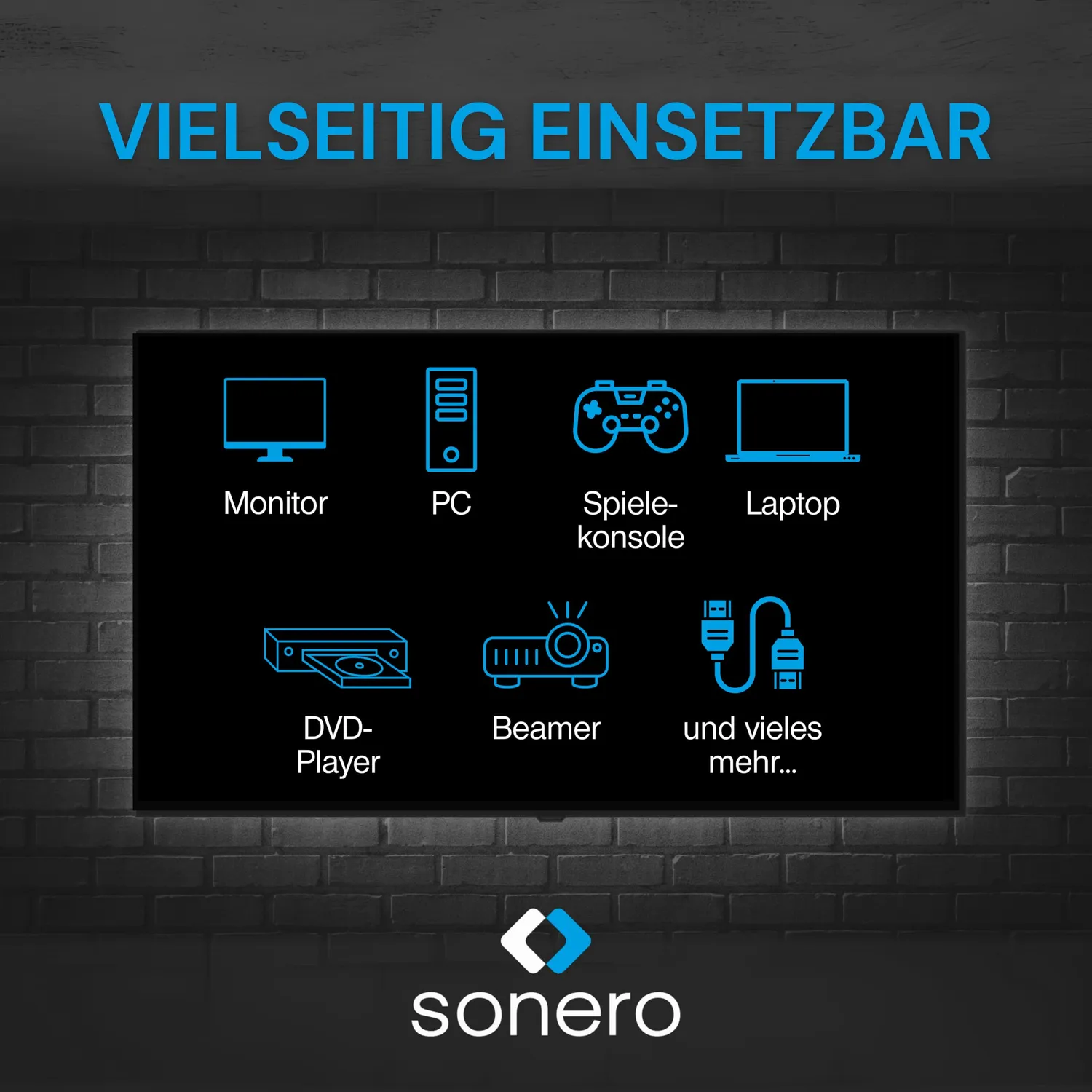 Sonero DisplayPort 1.4 Kabel 1,5 m 8K 60 Hz