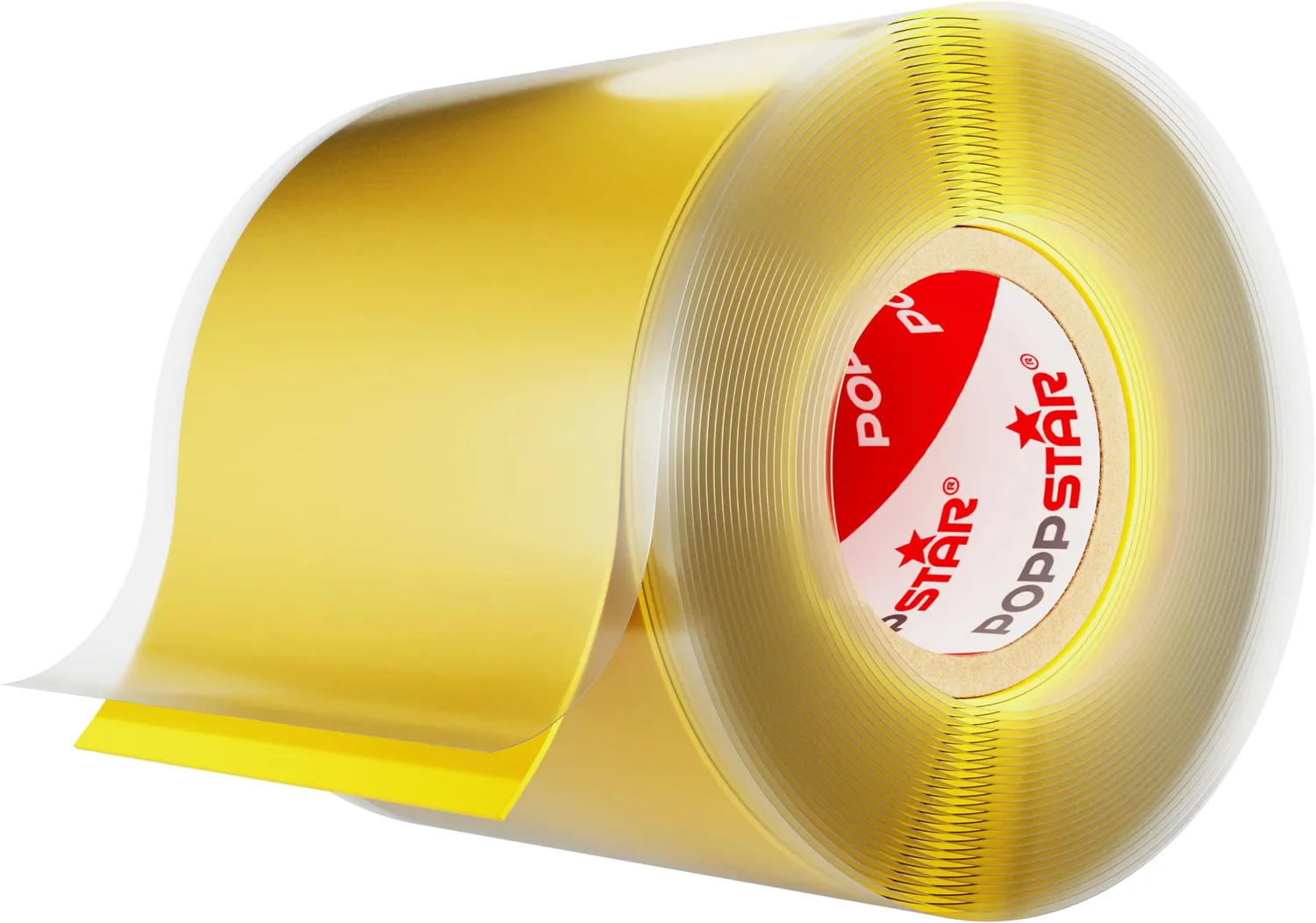 Poppstar Silikonband selbstverschweißend 3 m gelb wasserdicht