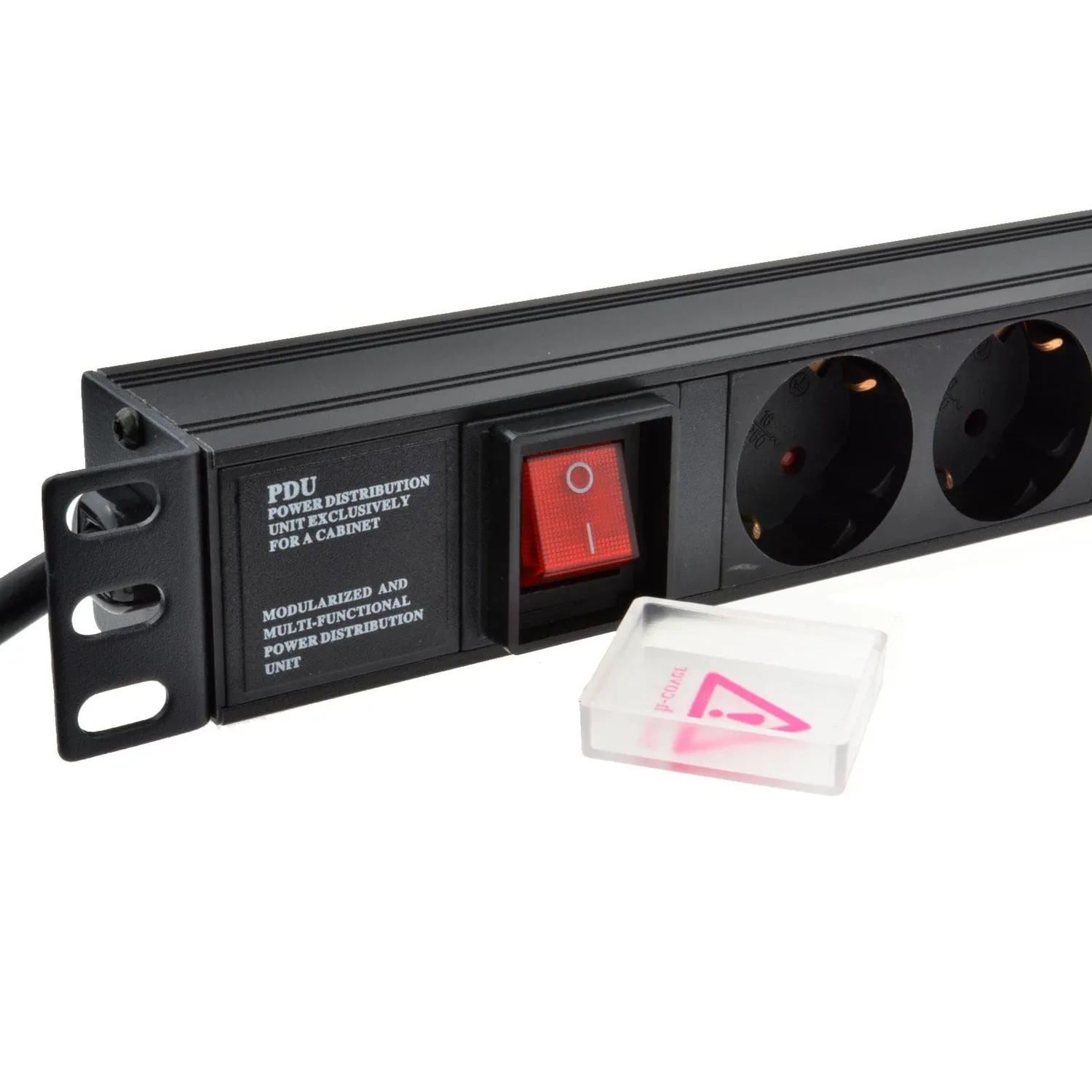 Kenable Rack PDU 6-fach Steckdosenleiste 19 Zoll 1,8 m mit Schalter