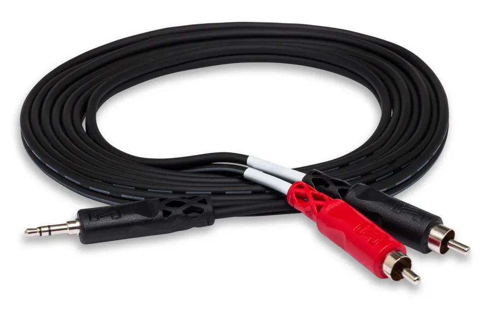 Hosa CMR-210 Stereo-Breakout-Kabel 3 m Klinke-Cinch