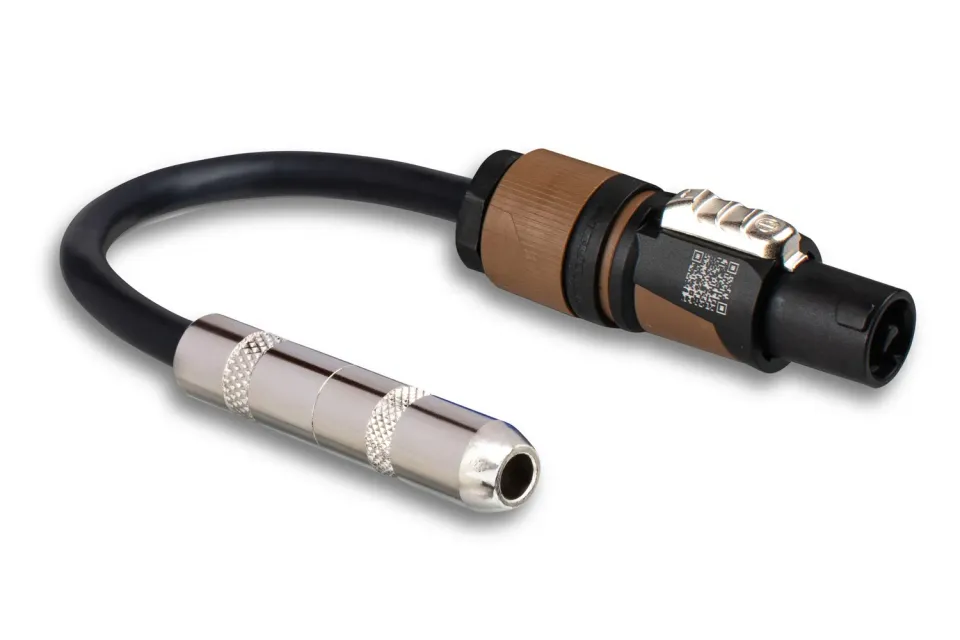 Hosa GSK-100 Lautsprecheradapter Speakon-Klinke 0,3 m