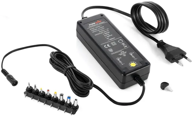 Poppstar Universal Netzteil 6-16V 5A 2,5 m 8 Stecker
