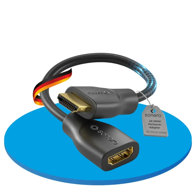 Sonero X-PHA010-0015 HDMI Adapter 0,15 m 4K Portsaver