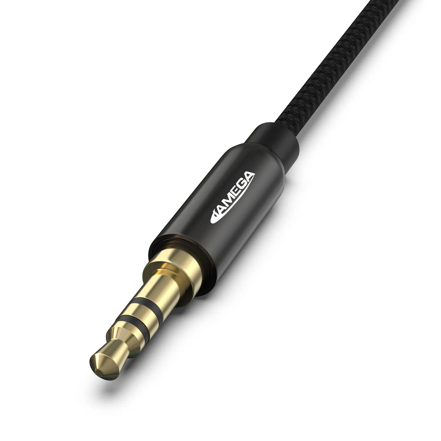 Jamega Aux Kabel 1,5 m 3,5 mm Nylon Stereo schwarz