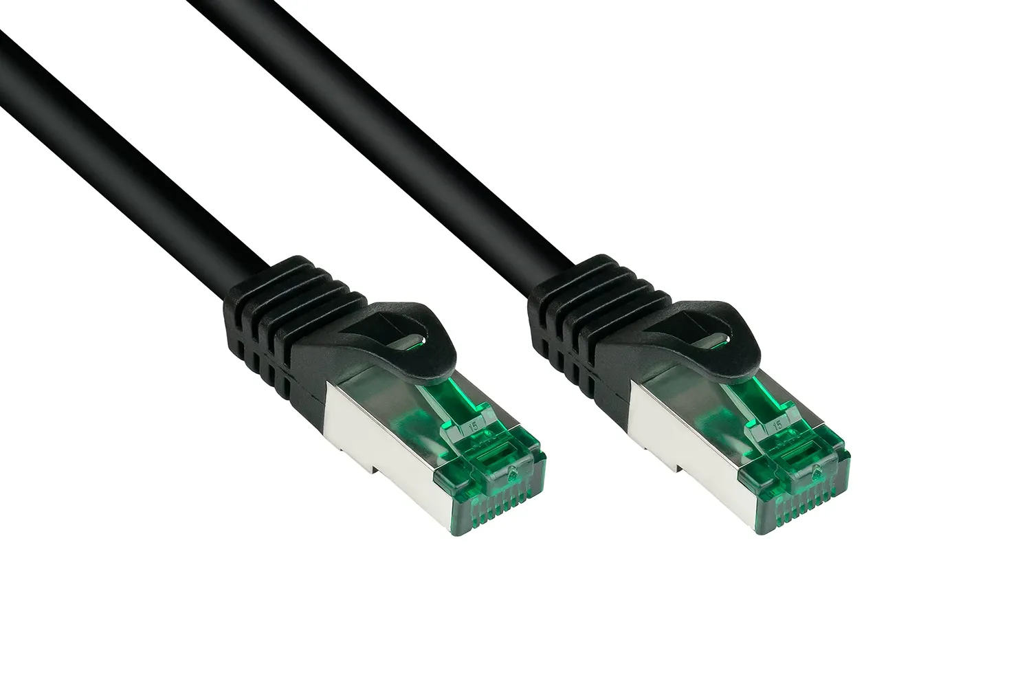 Good Connections SmartFLEX Cat.6A Patchkabel 1 m grau 10 Gbit