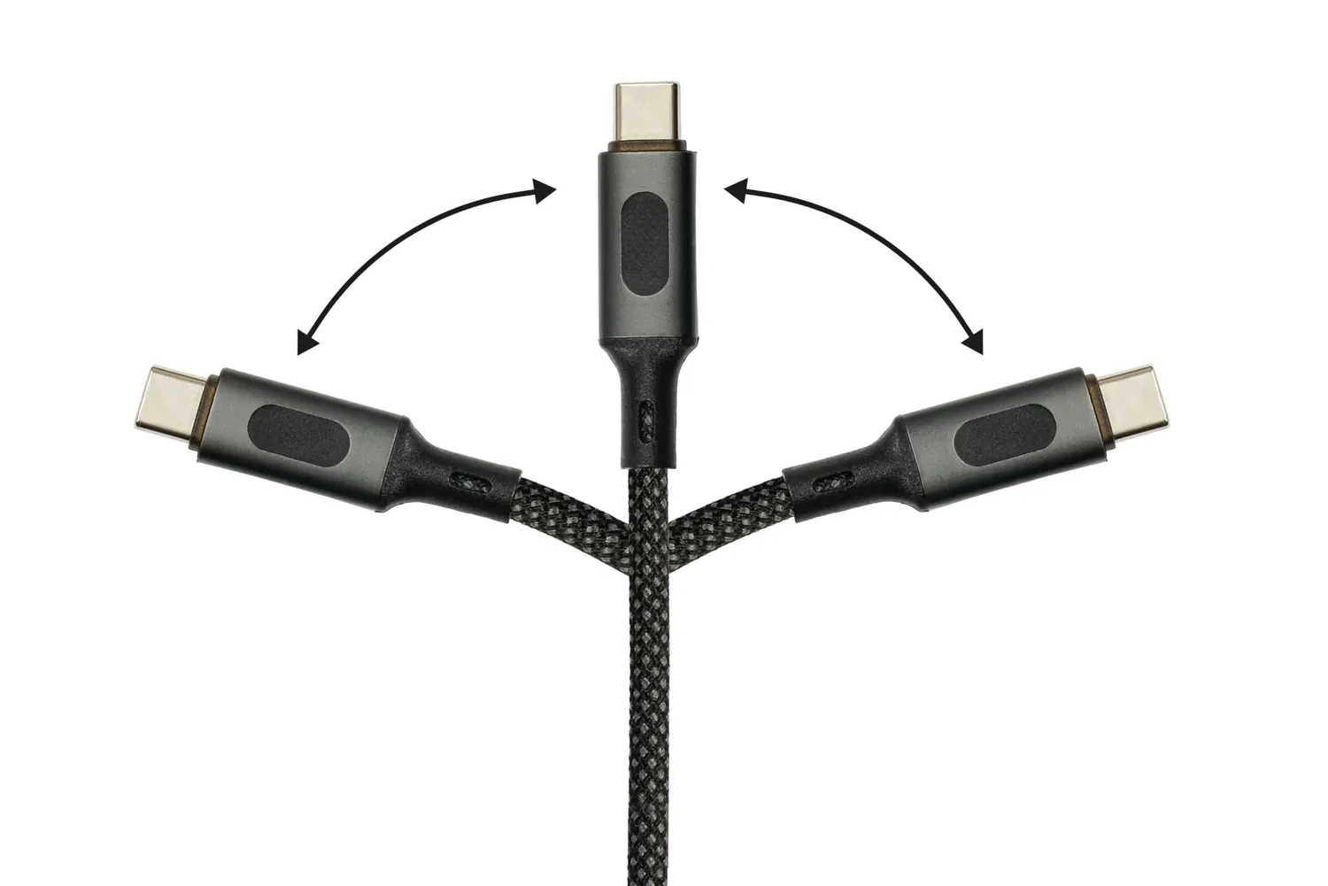 Good Connections USB-C Kabel 100W Display 1m schwarz