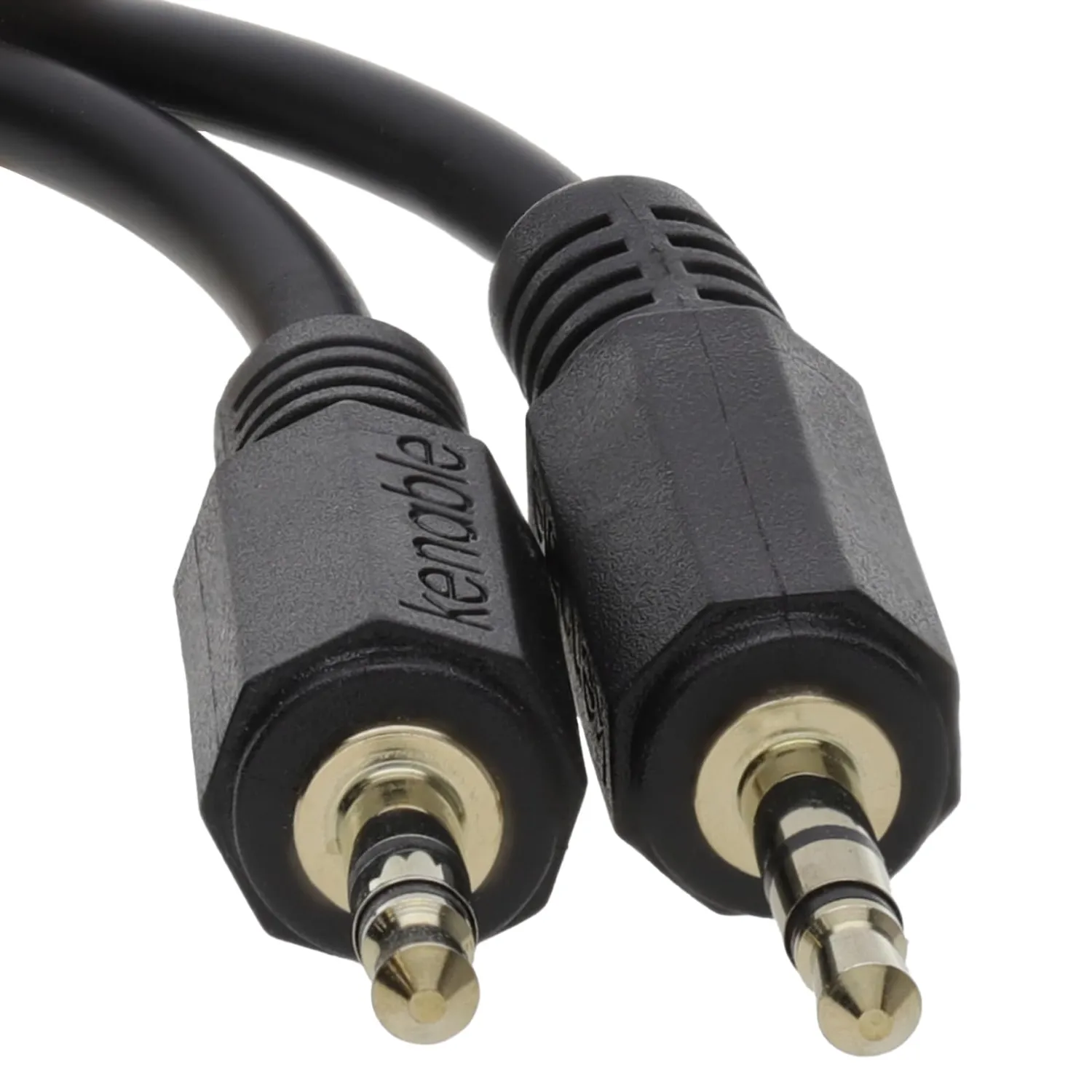 Kenable AUX Klinkenkabel 3,5mm 2m schwarz male-male