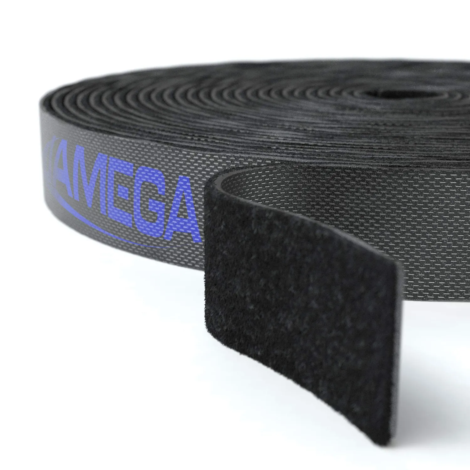 Jamega Klett Kabelbinder Rolle 5m Schwarz 15mm