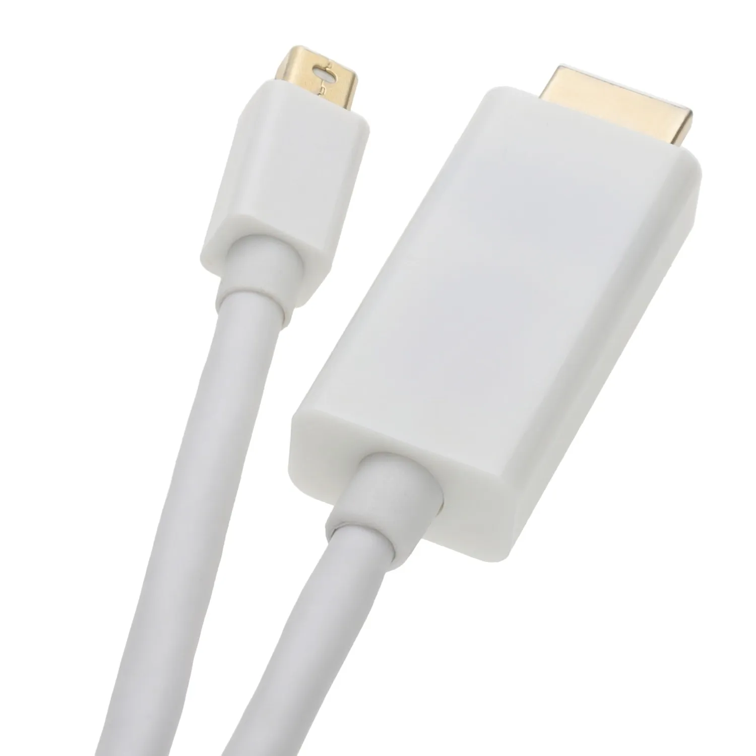 Kenable Mini DisplayPort HDMI Kabel 1m weiß 1080p