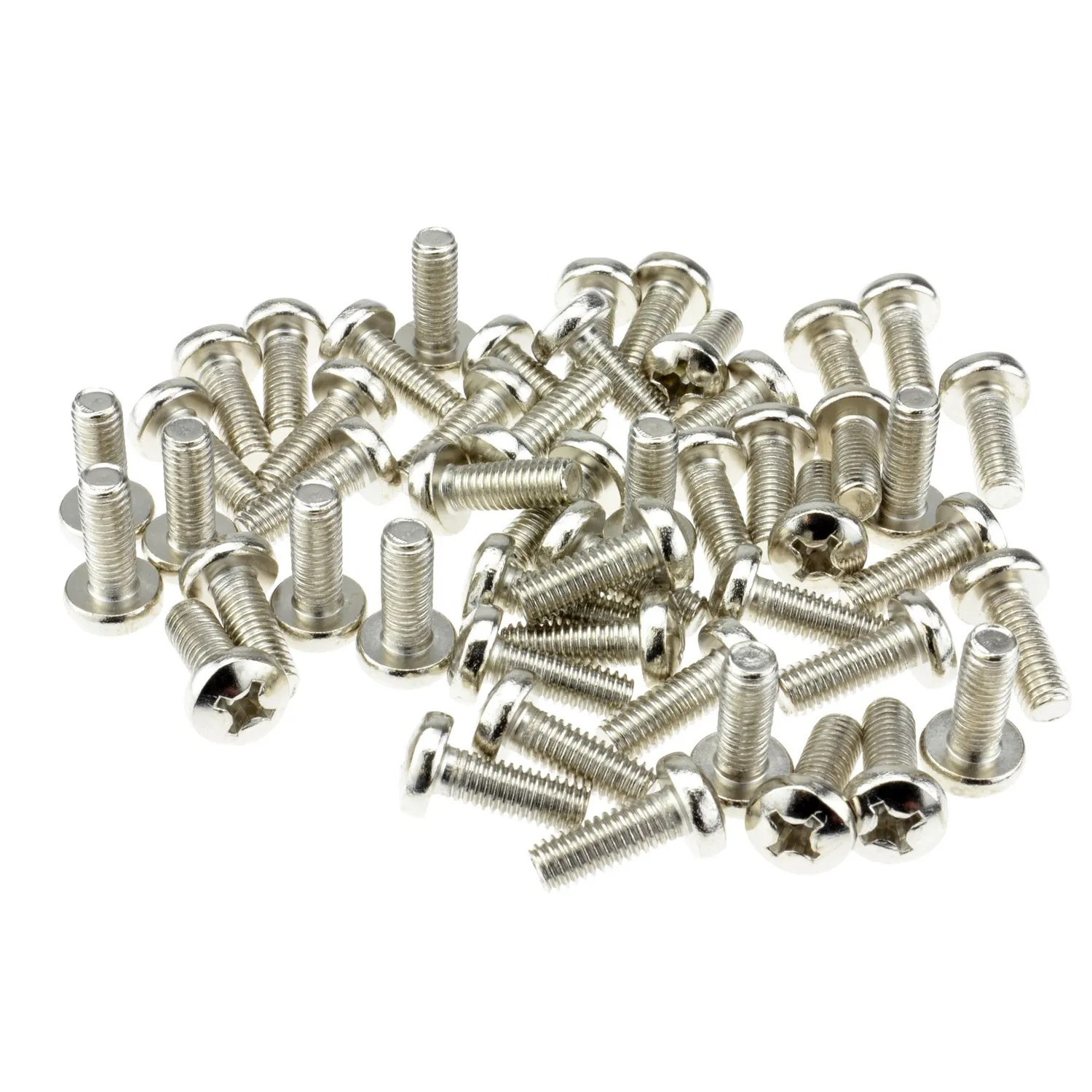 Kenable M6 Rackschrauben 16 mm 50 Stück für Käfigmuttern