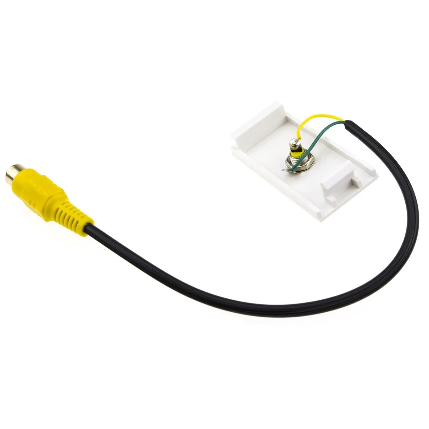 Kenable Composite SPDIF Unterputzmodul gelb 15 cm