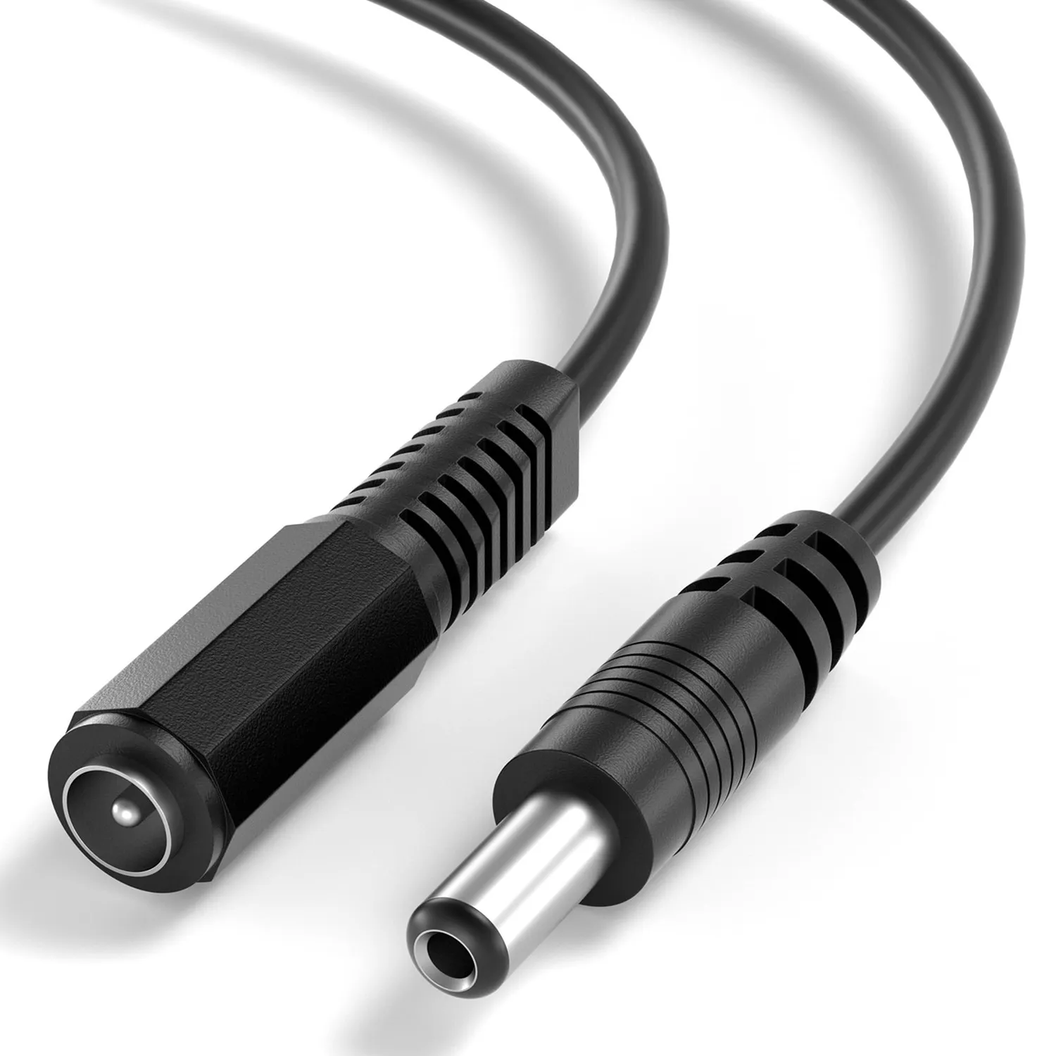 JAMEGA DC Verlängerungskabel 1 m weiß 5,5x2,1 mm